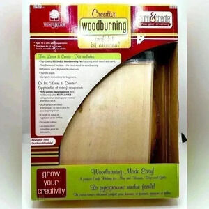 New In Box Walnut Hollow Woodburning Kit Craft Kit